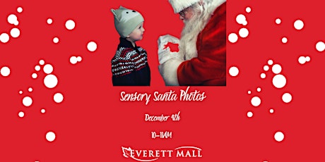Everett Mall Sensory Santa Photos
