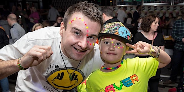 BFLF Sunderland 'Old Skool & Neon' Family rave - DJ Mudfoot Blaps & Selecto...