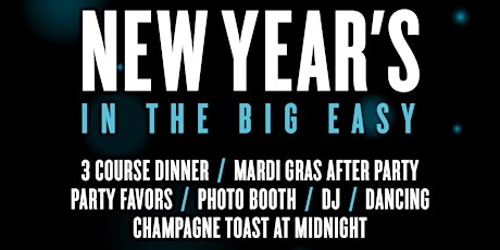 Leroy Fox Presents New Years Eve in the Big Easy primary image