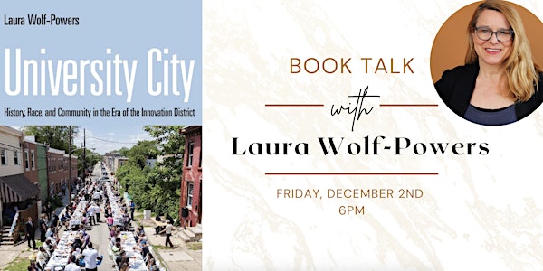University City: A book talk with Professor Laura Wolf-Powers