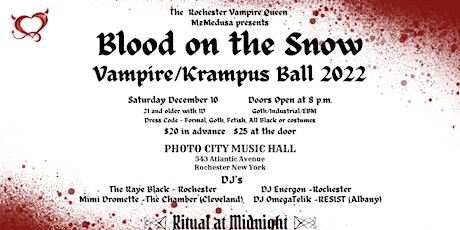 Blood on the Snow Vampire / Krampus Ball 2022