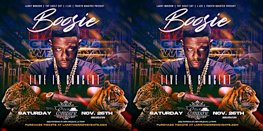 THE CLASSIC CONNECTION -  LIL BOOSIE LIVE IN CONCERT