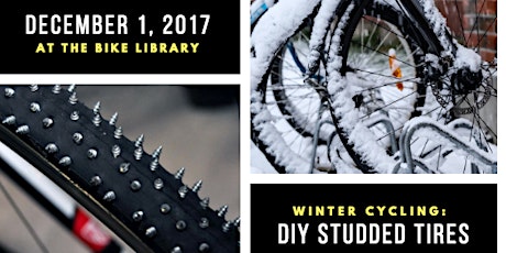 Winter Cycling: DIY Studded Tires primary image
