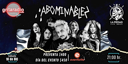 Abominablez en La Piedad Live Music
