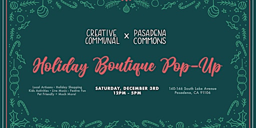 Holiday Boutique Pop-Up