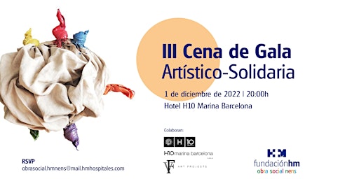 III Cena  Artístico-Solidaria de la Fundación HM Obra Social Nens (Individ)