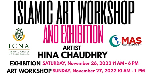 Islamic Art Workshop with Artist Hina Chaudhry, ICNA