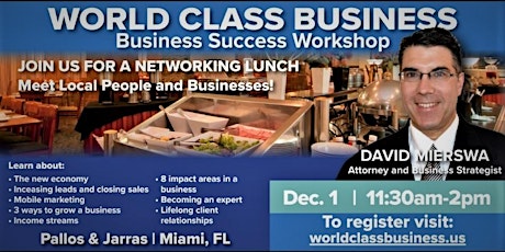 Business Networking and Success Lunch