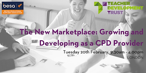 The New Marketplace: Growing and Developing as a CPD Provider