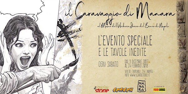 Il Caravaggio di Manara a ilCartastorie