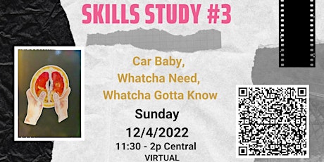Skills Study #3    Car Baby!