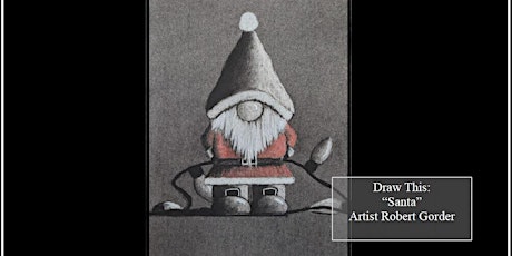 Charcoal Drawing Event  "Santa" in Stevens Point