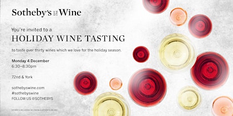 Holiday Wine Tasting primary image