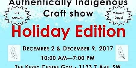 Authentically Indigenous Craft Show Holiday Edition primary image