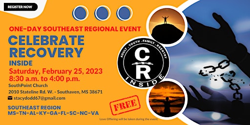 Celebrate Recovery Inside - Southeast Region One Day Event