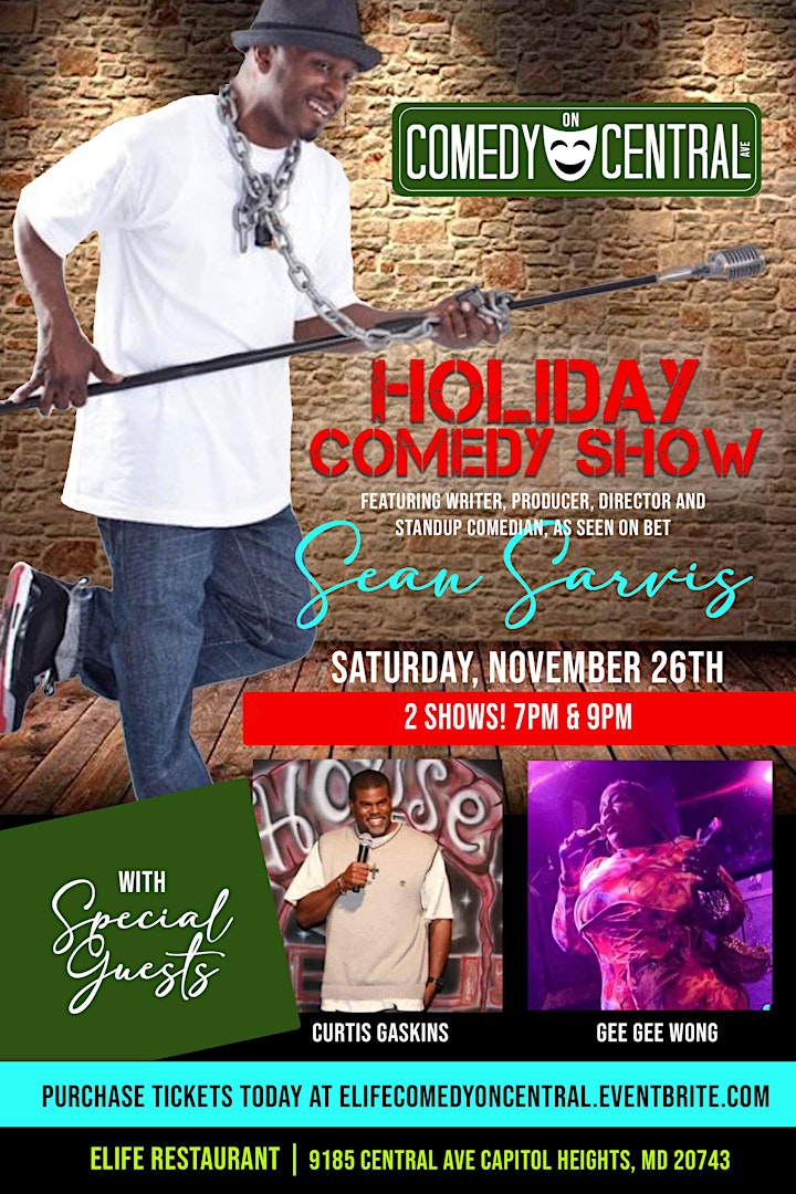 Sean Sarvis & Friends Holiday Comedy Show image