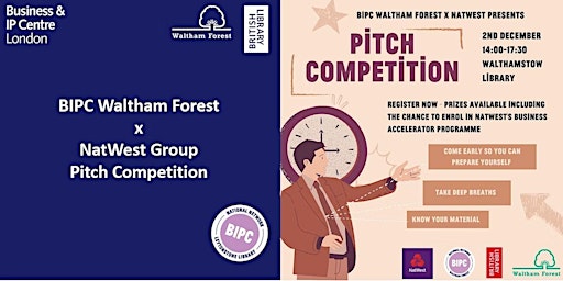 BIPC Waltham Forest x Natwest - Pitch Competition