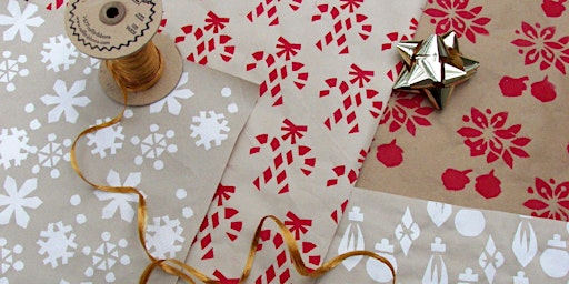 Winter Craft Workshop Series- Stenciled Wrapping Paper