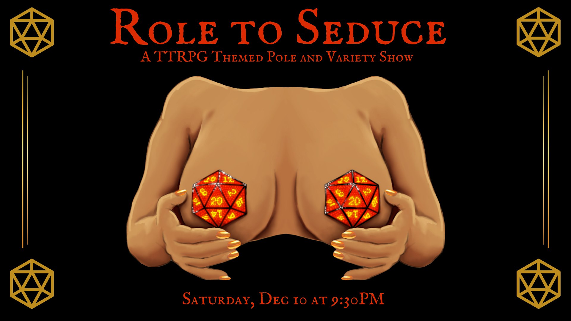 Role to Seduce: A TTRPG-Themed Pole and Variety Show