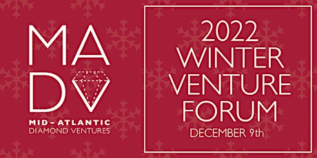 Mid-Atlantic Diamond Ventures Winter 2022 Virtual Venture Forum