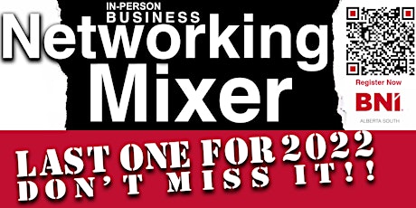 Networking Mixer | Nov | Last one for 2022!! primary image