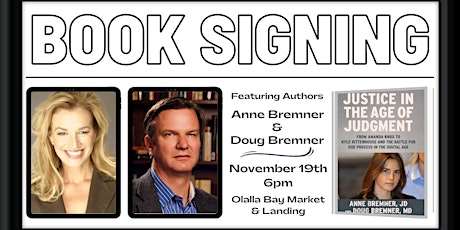 Book Signing: Anne Bremner & Doug Bremner, Justice in the Age of Judgement primary image