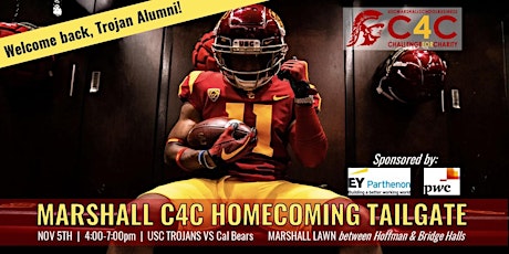 USC Marshall C4C Tailgate (11/5, 4:00pm, USC Trojans v  Cal) - Homecoming primary image
