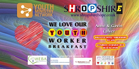 Shropshire Hope Youth Leaders' Breakfast 2018 primary image