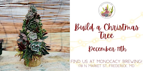 Build a Christmas Tree at Monocacy Brewing