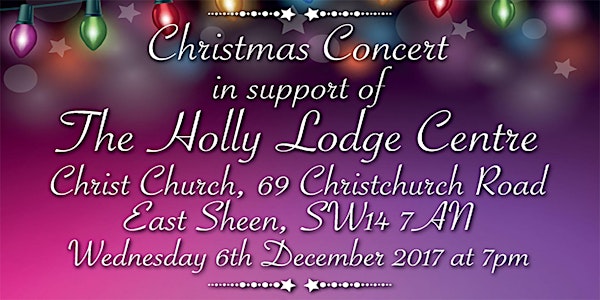 The Holly Lodge Centre's Annual Christmas Concert