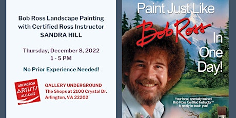 Bob Ross Landscape Painting with Certified Ross Instructor Sandra Hill