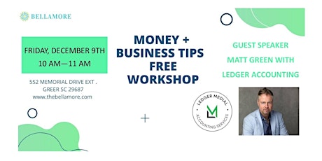 Money and Business December Free Workshop