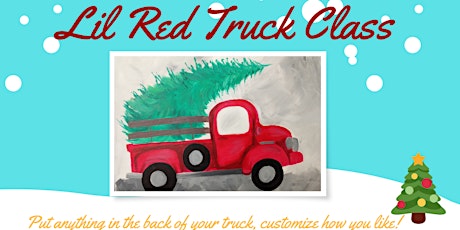 Lil Red Truck Painting Class