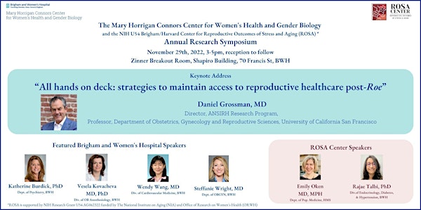 The Connors Center Annual Research Symposium