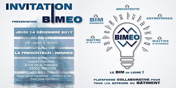 Présentation BIMEO - Invitation gratuite