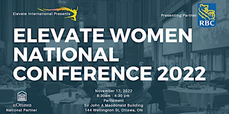Hauptbild für Elevate Women National Conference 2022