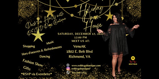 "Deck the Halls with REDD Rags Boutique - Holiday Open House