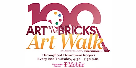 Downtown Rogers Art on the Bricks Art Walk