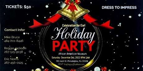 Celebration for Earl: Holiday Party
