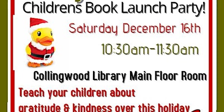 Collingwood Children's Book Launch Party!  primary image