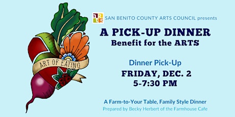 Winter Art of Eating: A Pick-Up Dinner Benefit for the Arts