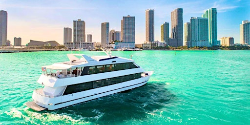 Imagem principal de #1 PARTY BOAT MIAMI  +  UNLIMITED FREE DRINKS