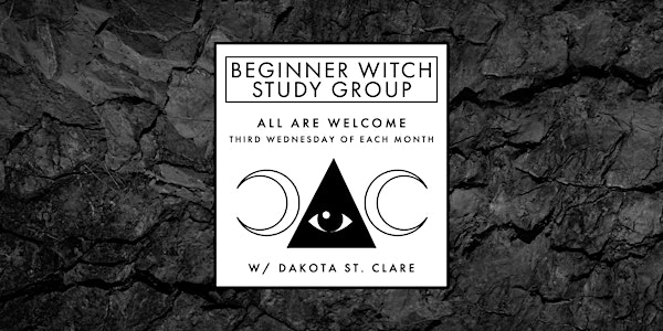 Beginner Witch Study Group