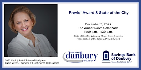 Cecil J. Previdi Award Presentation & State of the City Address
