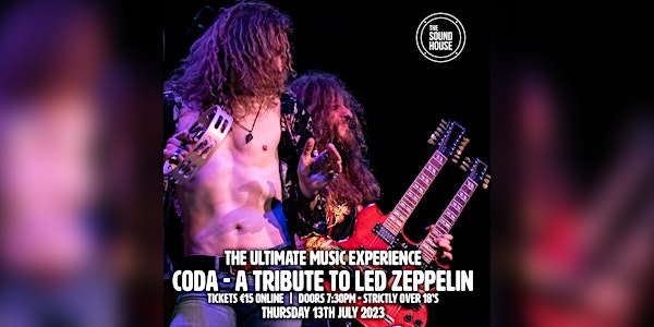 CODA - a Tribute to Led Zeppelin // Live in The Sound House