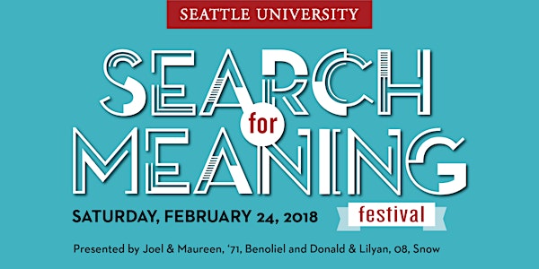 Search for Meaning Festival 2018