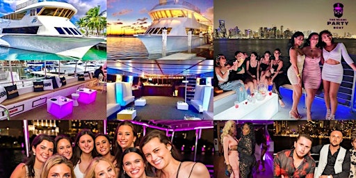 Imagem principal de # 1 BOAT PARTY MIAMI  |   BEST MIAMI YACHT PARTY