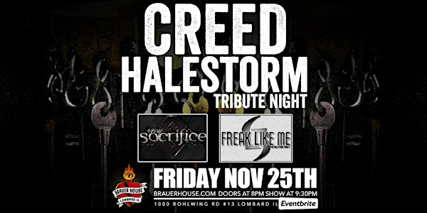 Creed & Halestorm Tribute Night