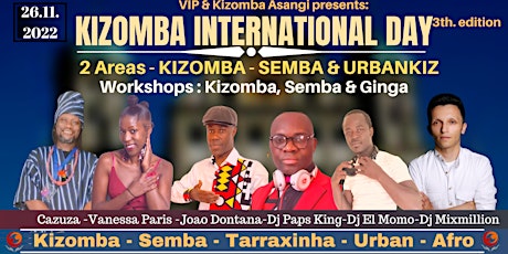 KIZOMBA INTERNATIONAL DAY  3th. edition primary image
