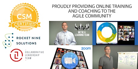 Christian Antoine|Online|Certified ScrumMaster|CSM |Oct. 31-Nov. 1, 2022 primary image